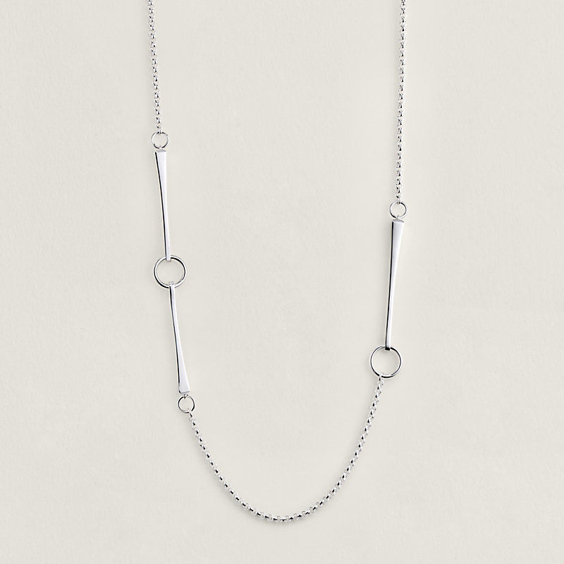 Clou de forge long necklace | Hermès USA